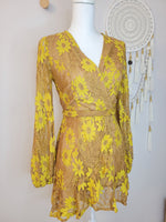 SUNFLOWER MINI DRESS