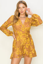 SUNFLOWER MINI DRESS